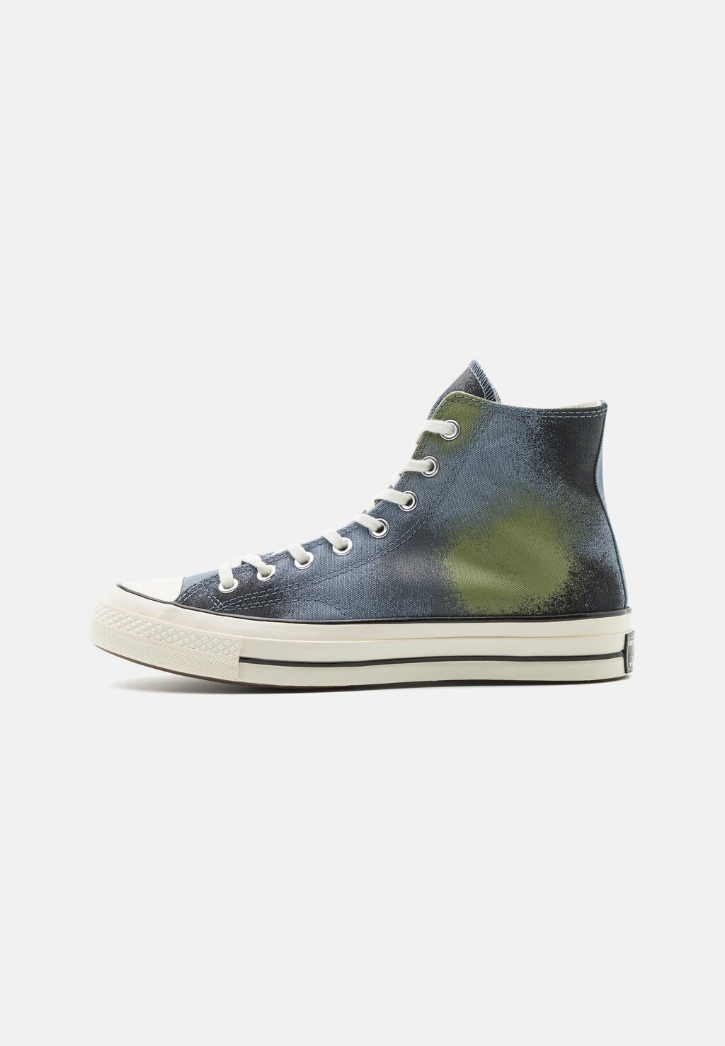 

Высокие кроссовки Converse Chuck 70 Spray Paint Unisex, лунно-серый / кибер-серый