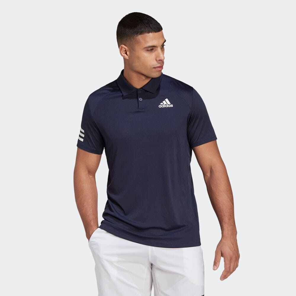 

Рубашка Adidas TENNIS CLUB 3-STRIPES POLO SHIRT, белый