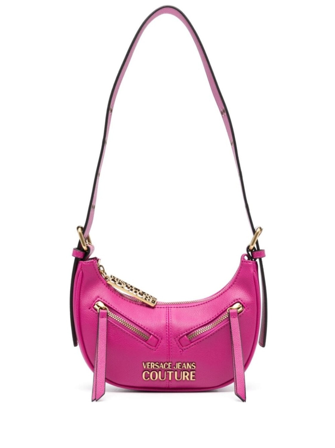 

Сумка через плечо из искусственной кожи с логотипом Versace Jeans Couture, розовый