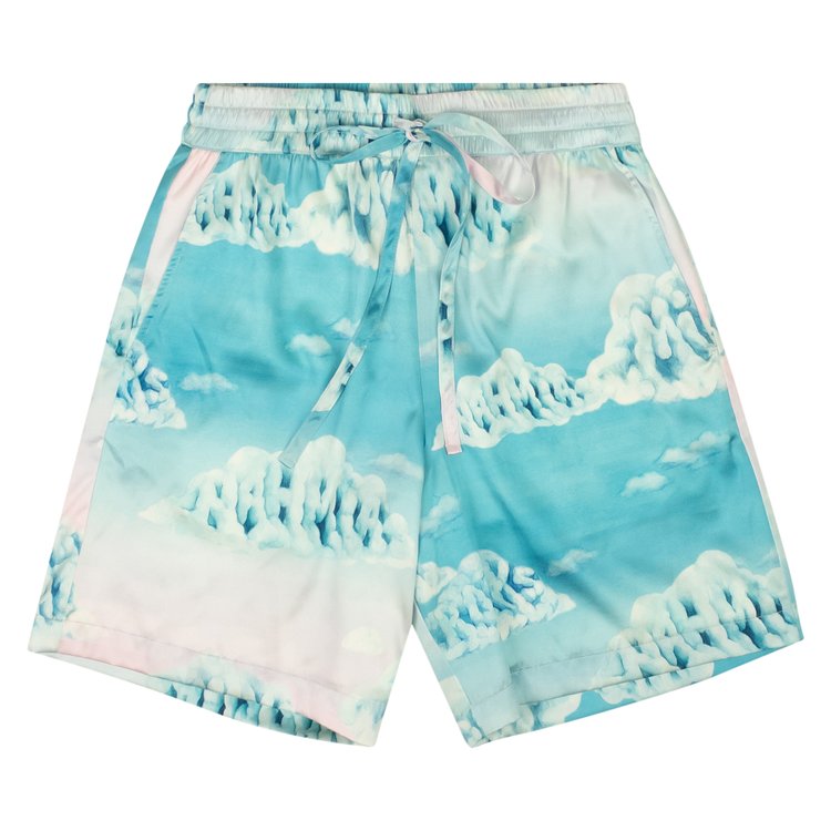 

Шорты Nahmias Silk Cloud Design Shorts, синий