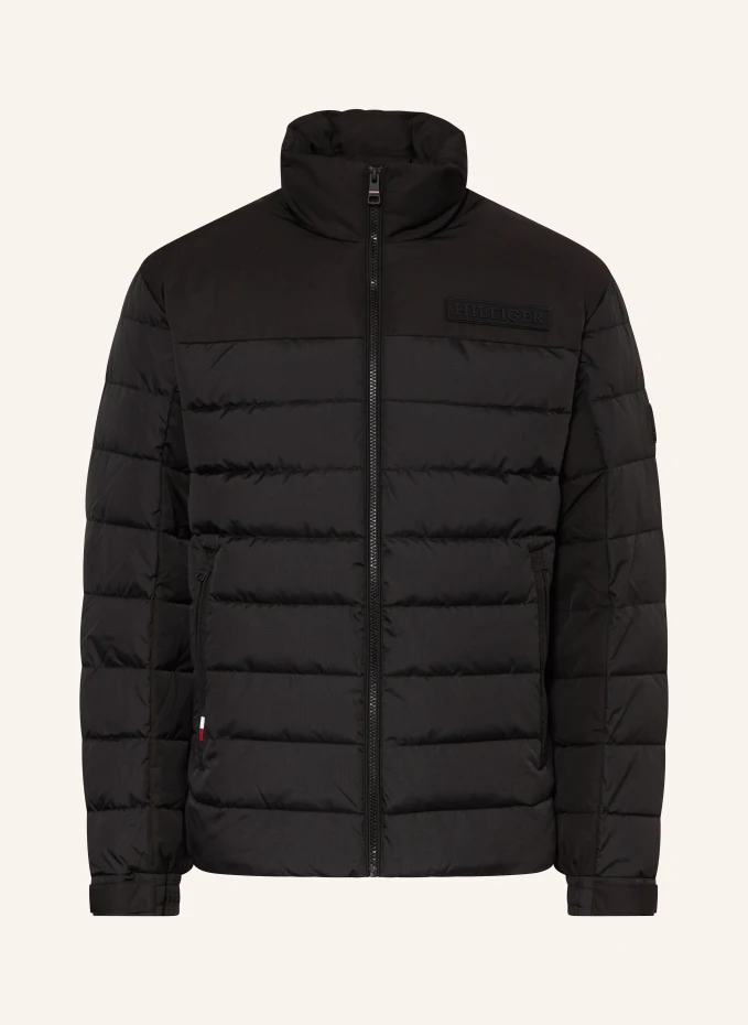 

Стеганая куртка Tommy Hilfiger, черный