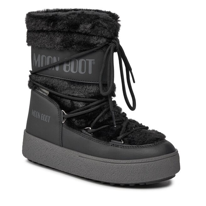 

Ботинки Moon Boot LtrackFaux Fur, черный