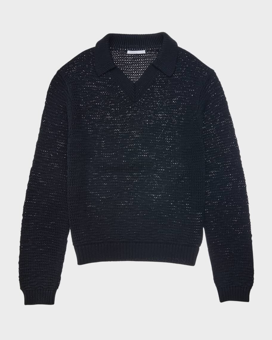 

Мужской свитер Zach с v-образным вырезом Bemused Helmut Lang, Черный