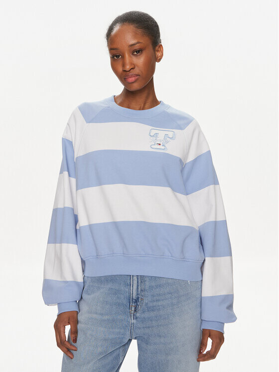 

Толстовка свободного кроя Tommy Jeans, синий