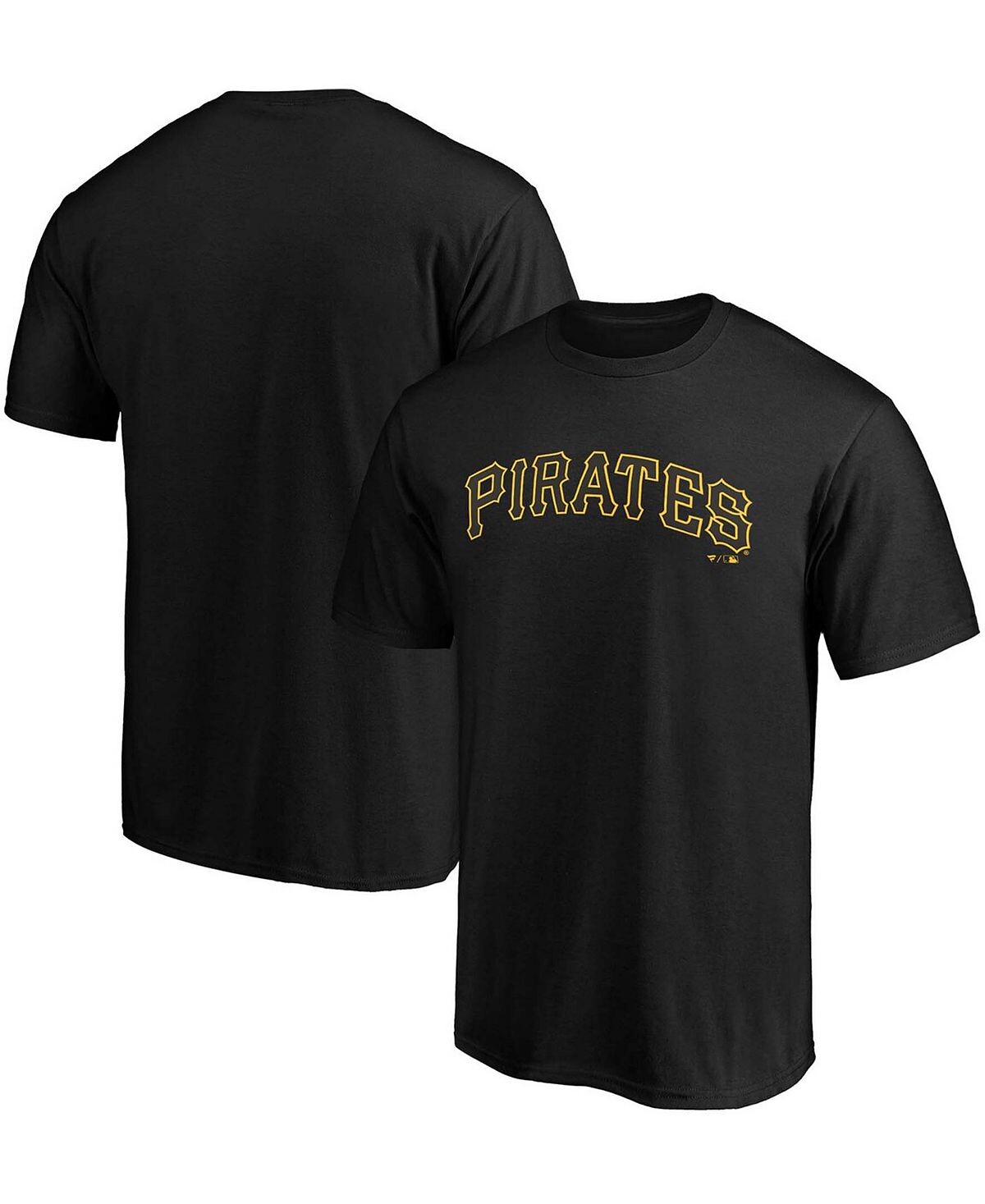 

Мужская черная футболка с официальной надписью Pittsburgh Pirates Fanatics, Черный