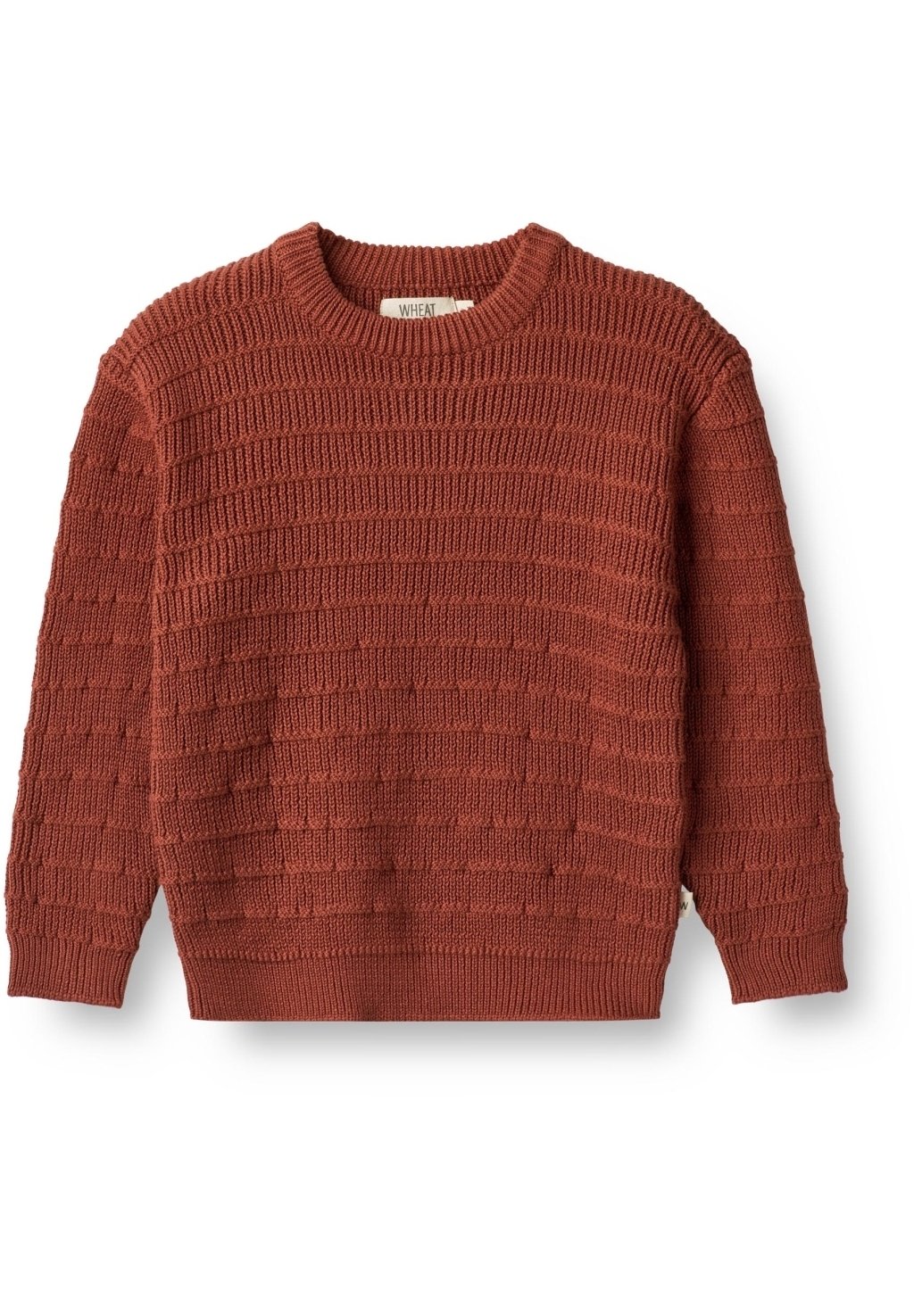Вязаный свитер PETRO Wheat, цвет red