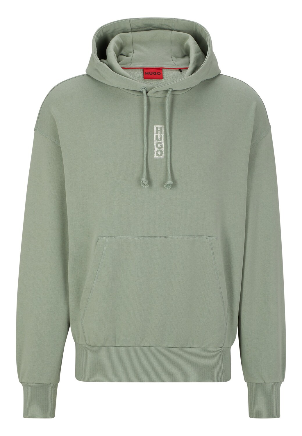 

Толстовка HUGO DIUSHI Relaxed Fit, зеленый