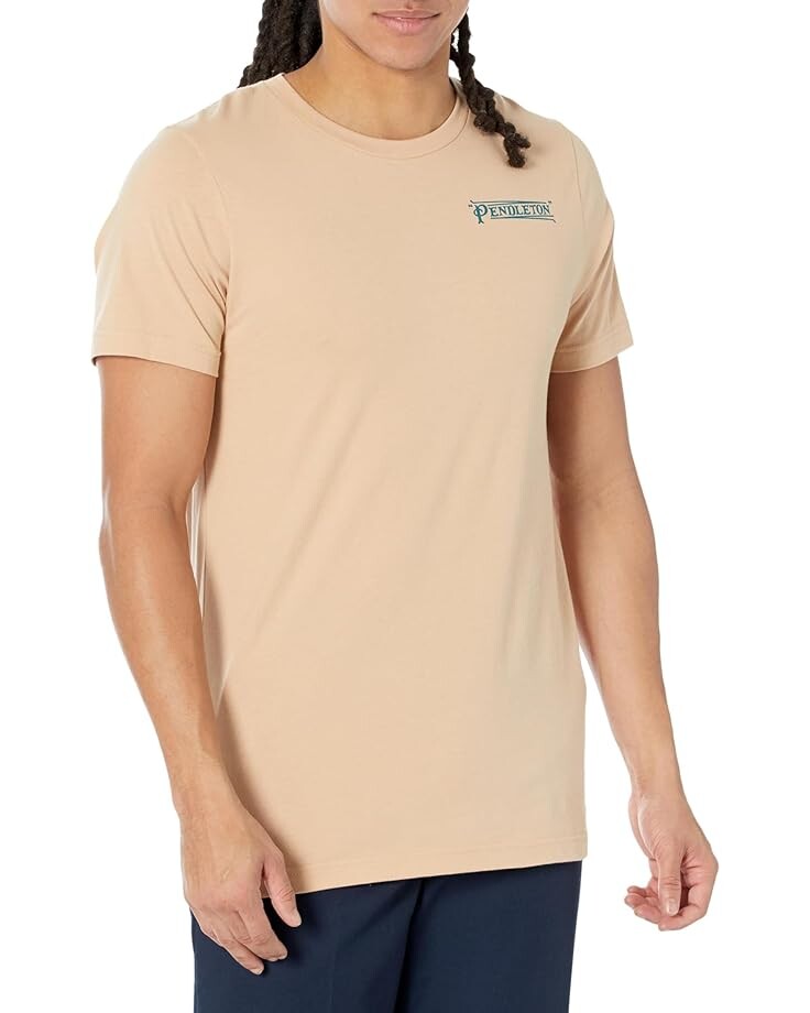 

Футболка Pendleton Rancho Arroyo Longhorn Graphic, цвет Sand Dune/Multi