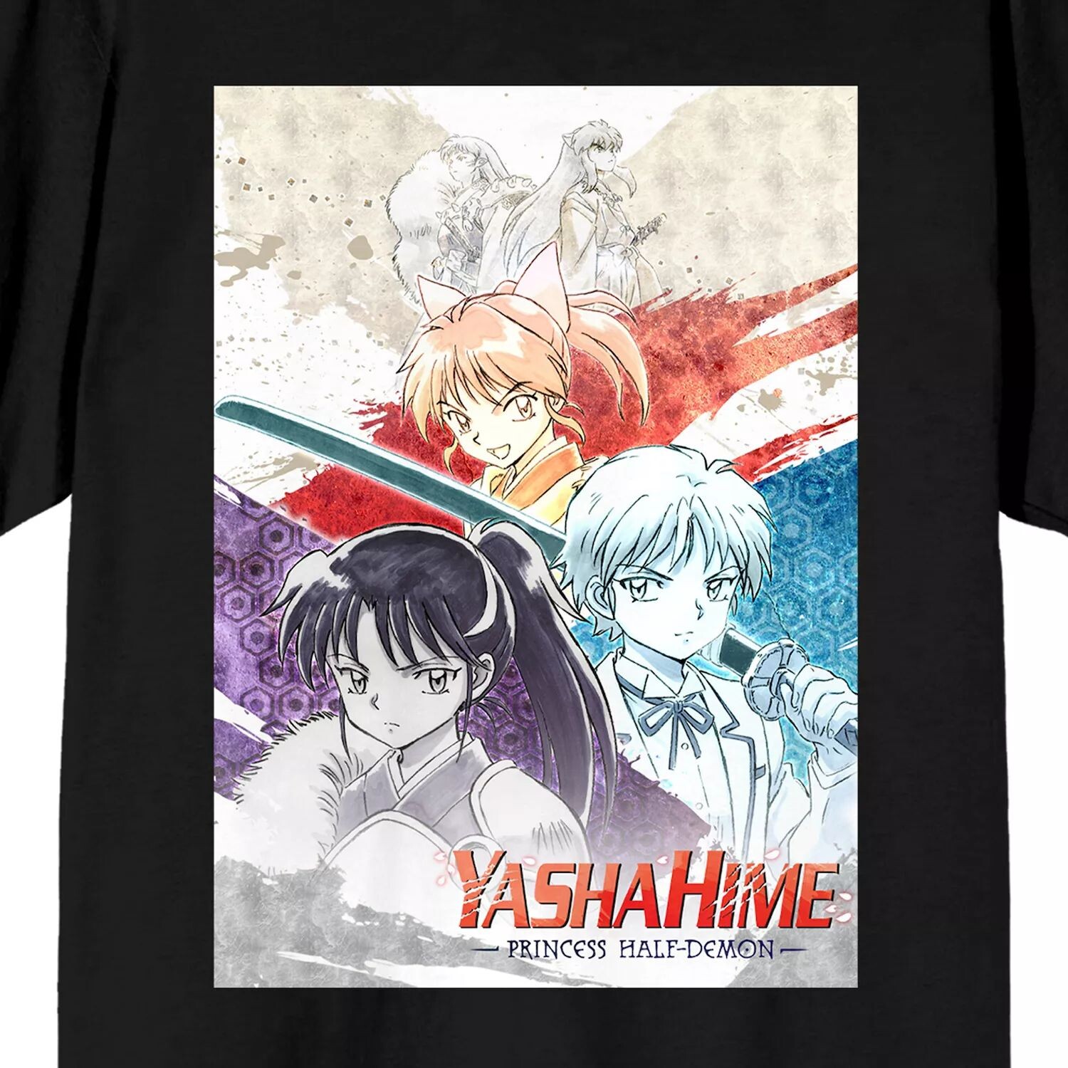 

Мужская футболка Yashahime Teaser Visual Licensed Character