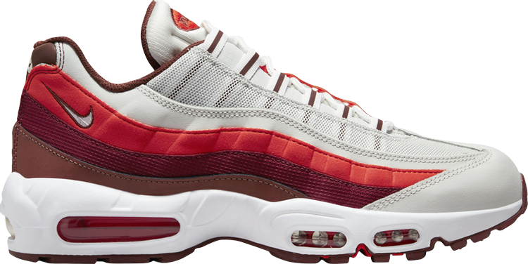 

Кроссовки Air Max 95 'Photon Dust Picante Red', красный