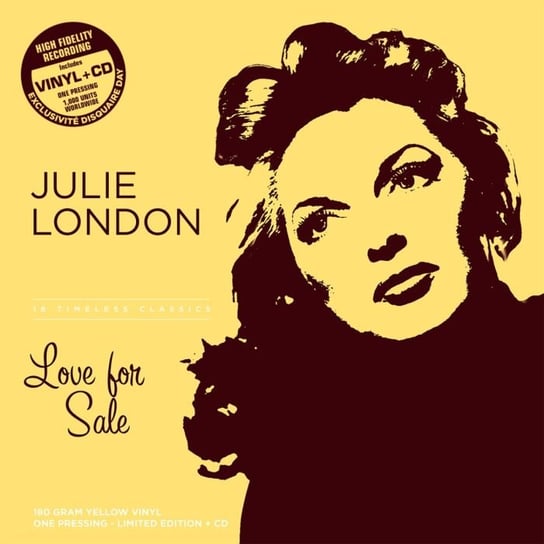 Виниловая пластинка London Julie - Love For Sale 0602435741918 виниловая пластинкаlady gaga bennett tony love for sale coloured