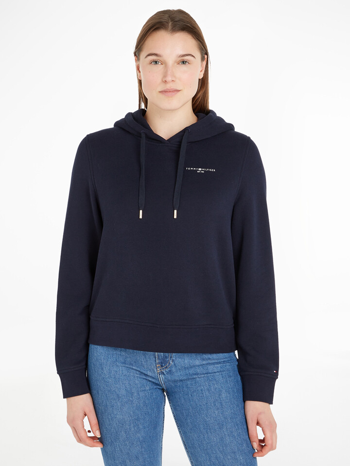 

Толстовка Tommy Hilfiger Hoodie, темно-синий