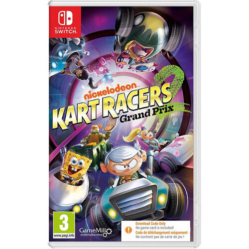 

Видеоигра Nickelodeon Kart Racers 2 (Code In Box) Nintendo Switch Nintendo