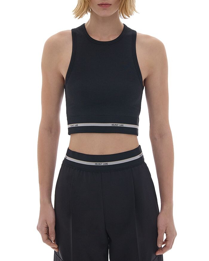 

Укороченная майка с логотипом Helmut Lang