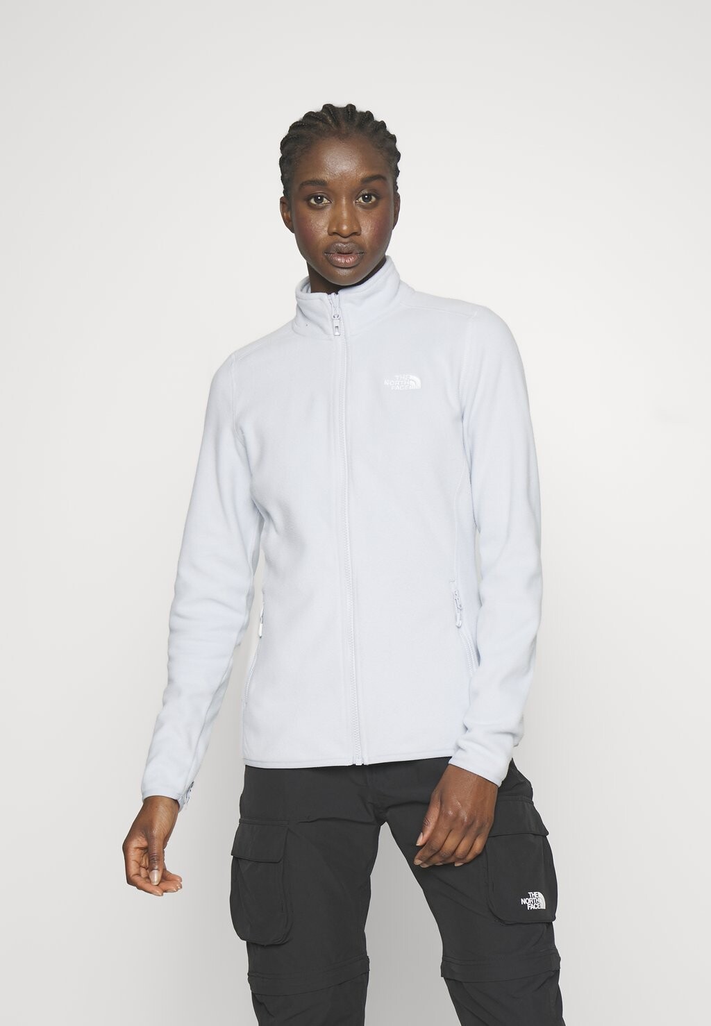 

Флисовая куртка 100 GLACIER The North Face, пыльный барвинок