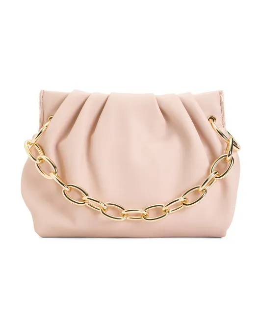 

Клатч в холодной оправе House Of Want, цвет Blush