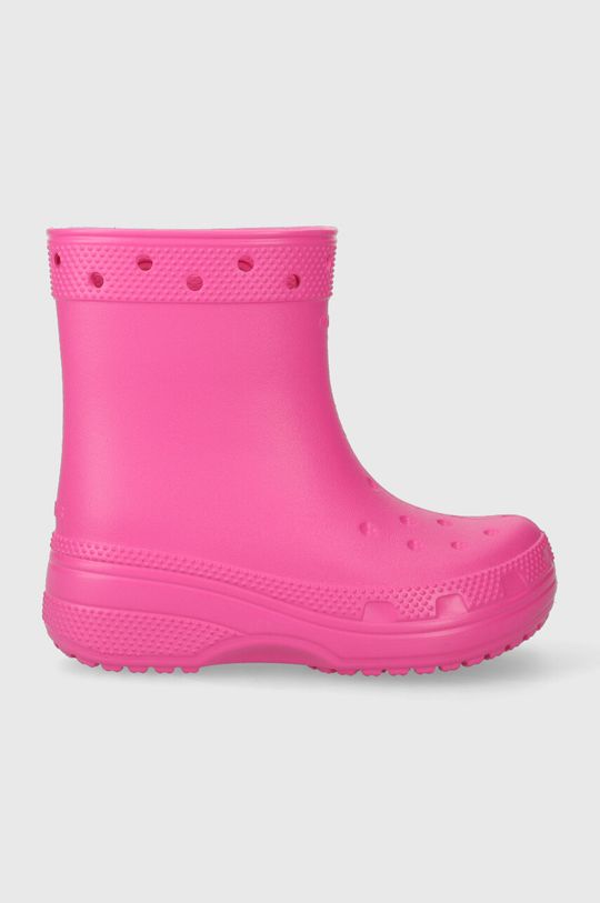 Резиновые сапоги Crocs, розовый цена и фото