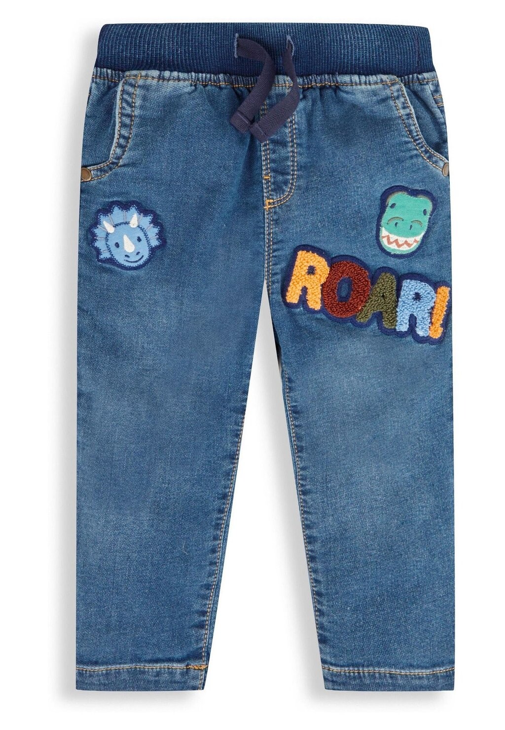 

Джинсы Tapered Fit PULL-ON JoJo Maman Bébé, цвет denim