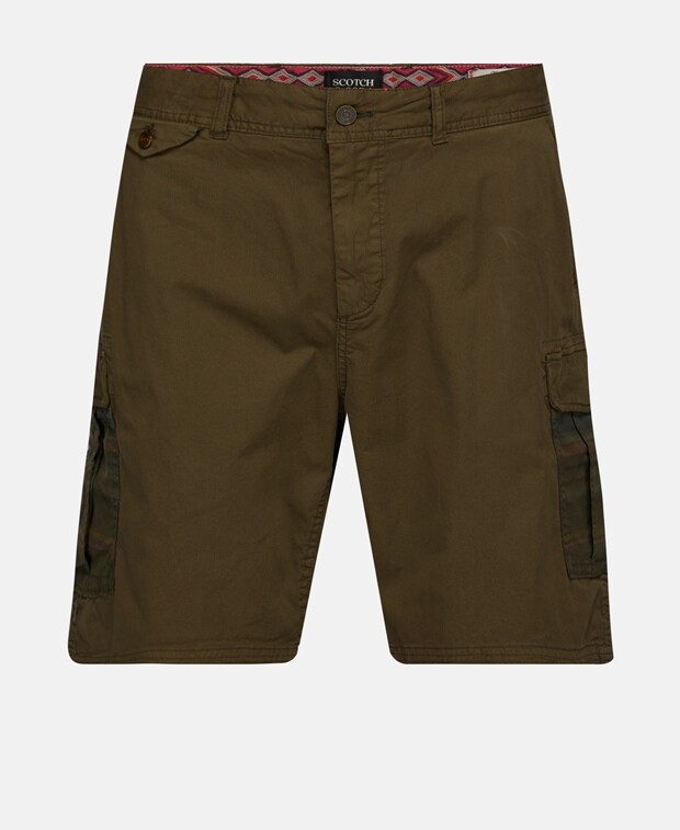 

Грузовые шорты Scotch & Soda, хаки