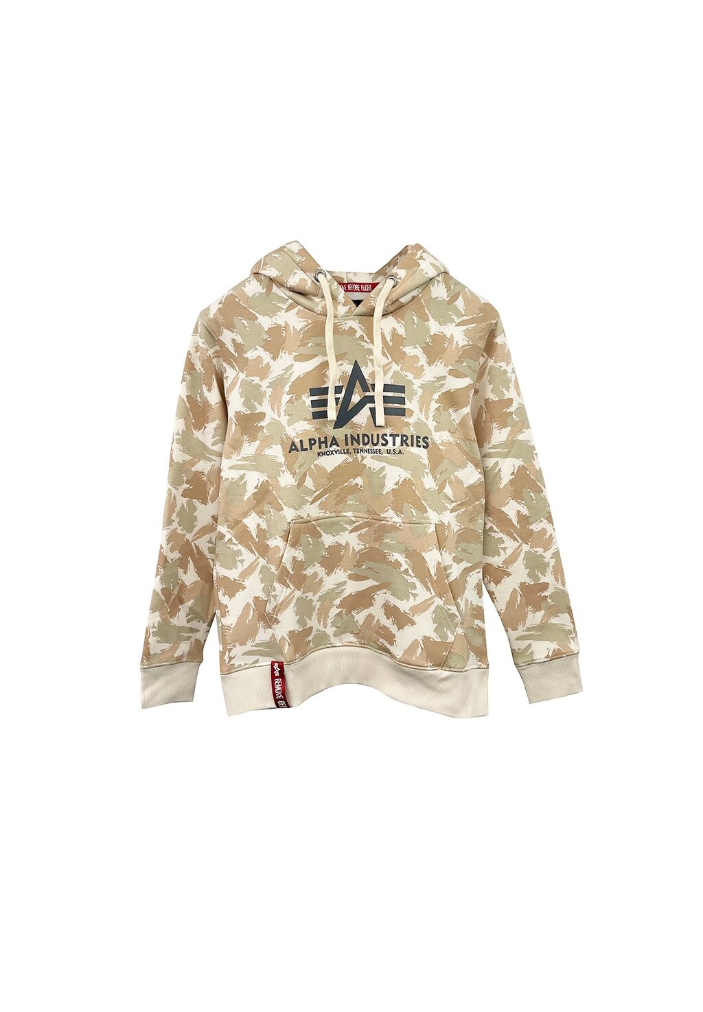 

Толстовка с капюшоном Alpha Industries, песочный