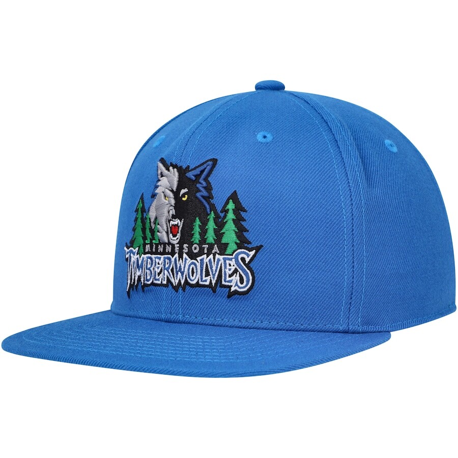 

Бейсболка Mitchell & Ness Minnesota Timberwolves, синий