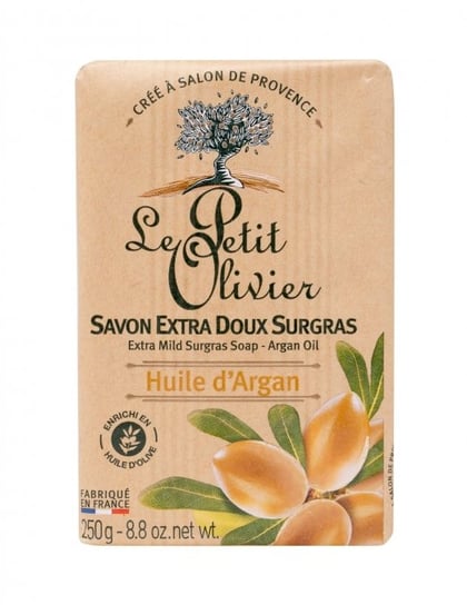 Аргановое масло Экстрамягкое мыло Surgras 250г Le Petit Olivier дезодоранты le petit olivier дезодорант освежающий вербена лимон
