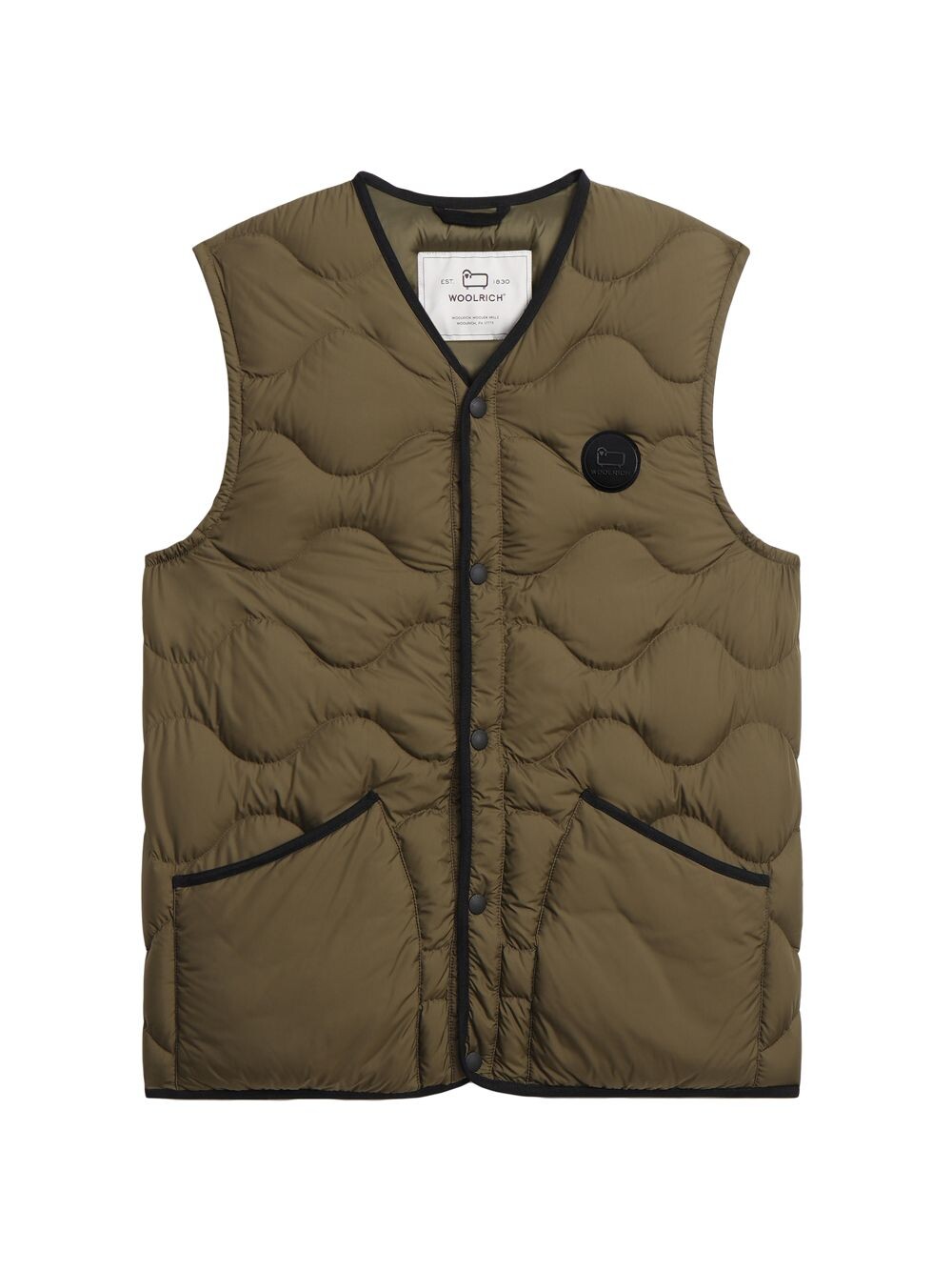 

Жилет Sierra Onion Woolrich, зеленый