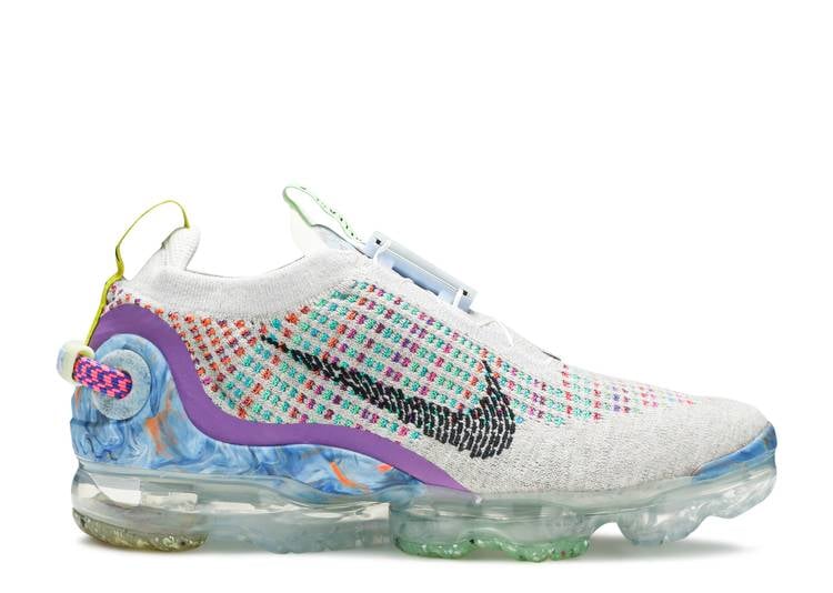 

Кроссовки Nike WMNS AIR VAPORMAX 2020 FLYKNIT 'MULTI-COLOR', платиновый, Серый