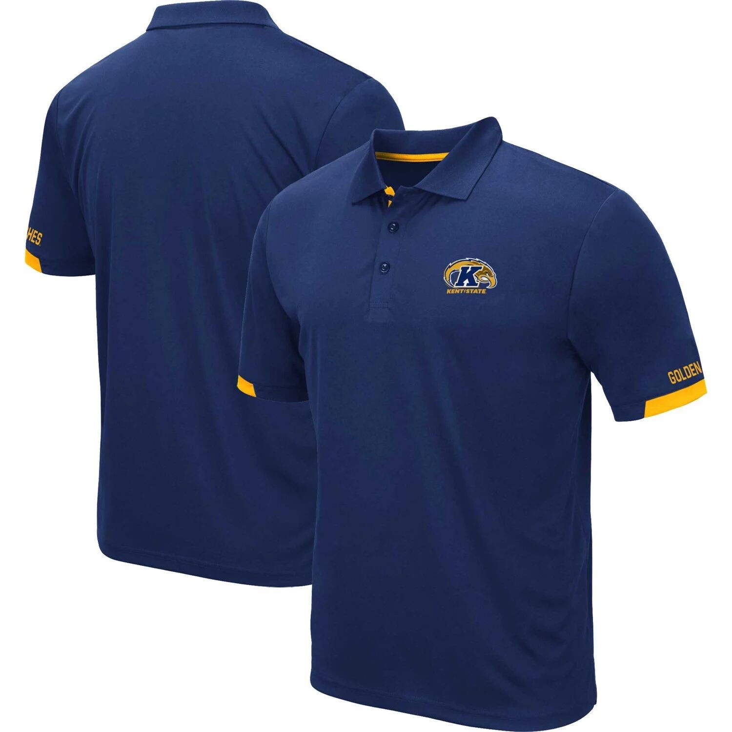 

Мужское поло Colosseum Navy Kent State Golden Flashes Santry