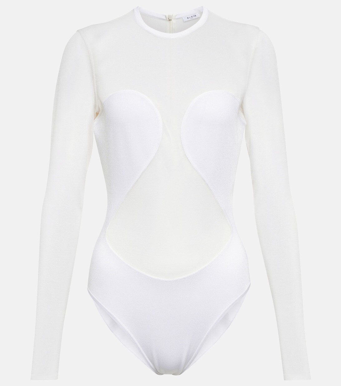 

Боди со вставками ALAÏA, белый