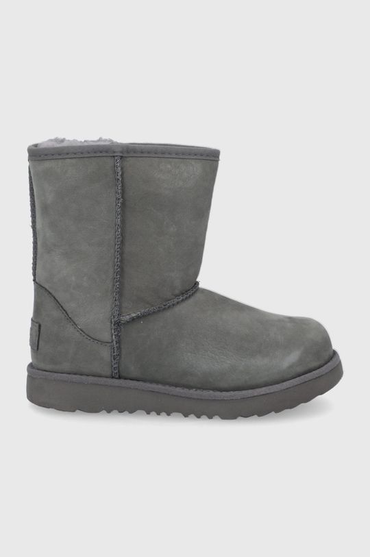 

Детские кожаные зимние сапоги UGG, серый