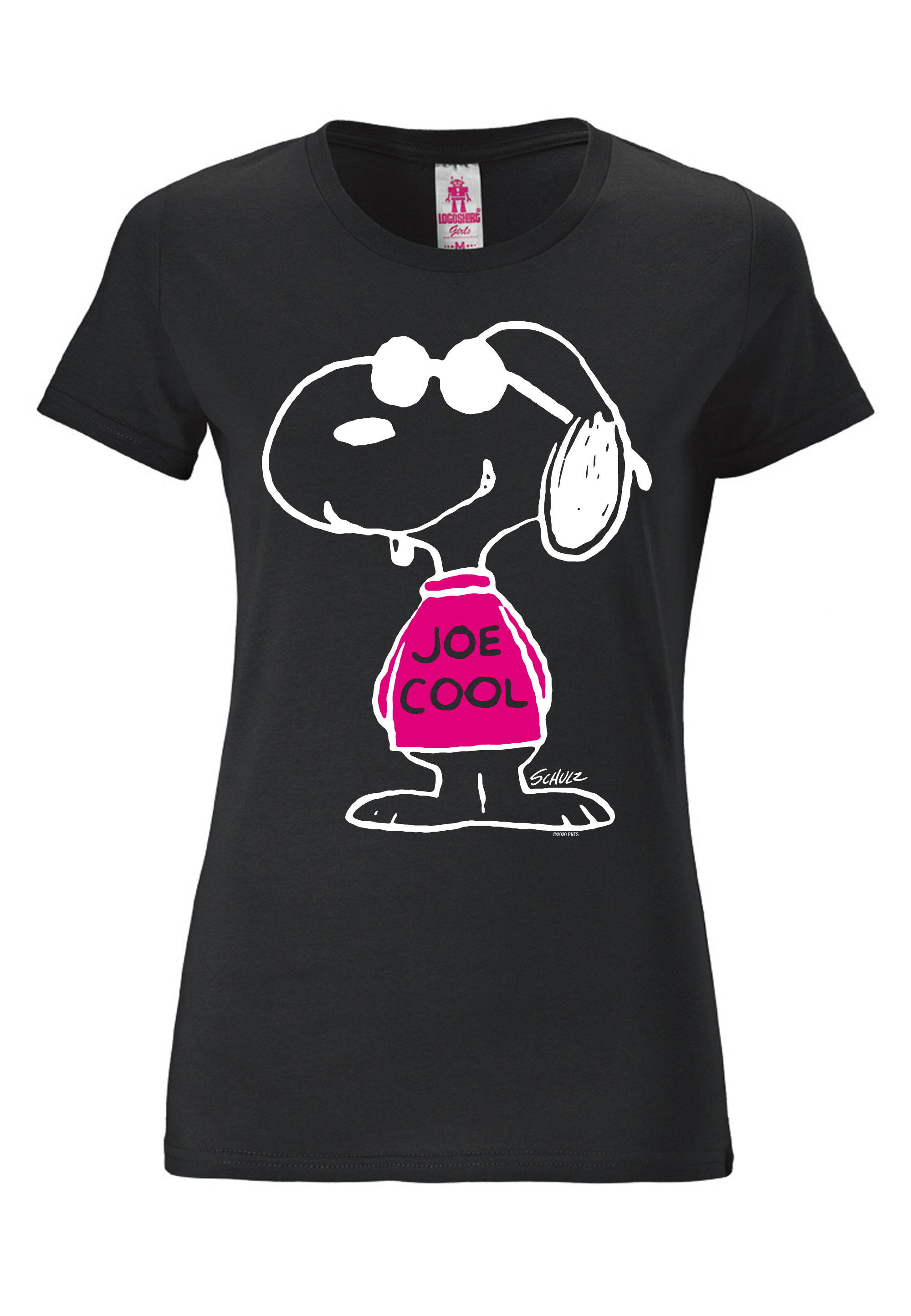 Футболка Logoshirt Peanuts Snoopy Joe Cool, черный