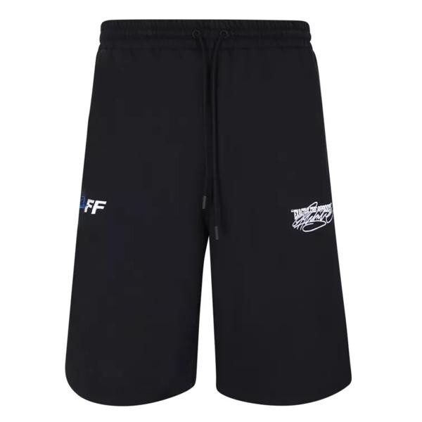 

Шорты cotton short Off-White, черный