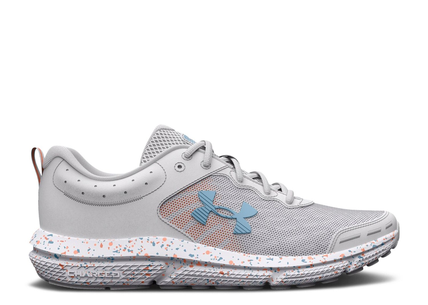 

Кроссовки Under Armour Wmns Charged Assert 10 Wide 'Paint Splatter', серый