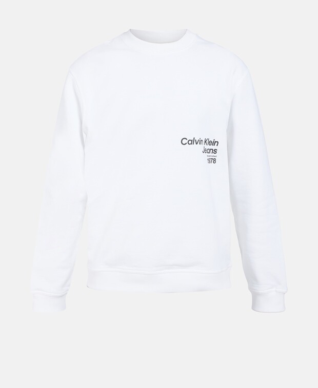 

Толстовка Calvin Klein Jeans, белый