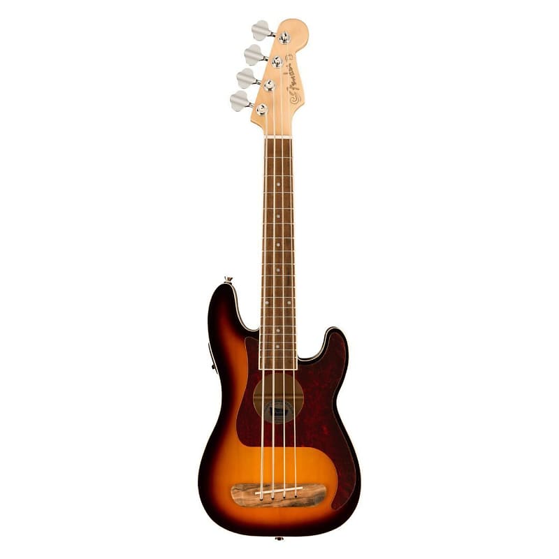 fullerton hotel Басс гитара Fender Fullerton 4-String Precision Electric Bass Ukulele with Intuitive Volume and Tone Controls