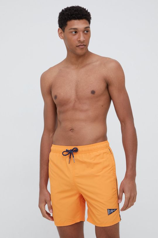 Шорты для плавания Superdry, оранжевый шорты для плавания superdry размер s синий белый