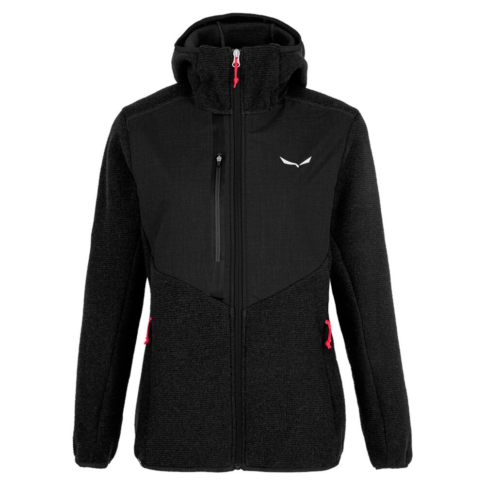 

Толстовка Salewa Feadia Alpine Wool, черный