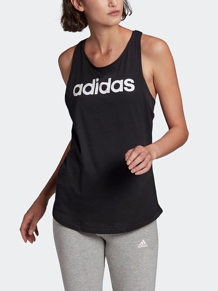 

Функциональный топ adidas, черный