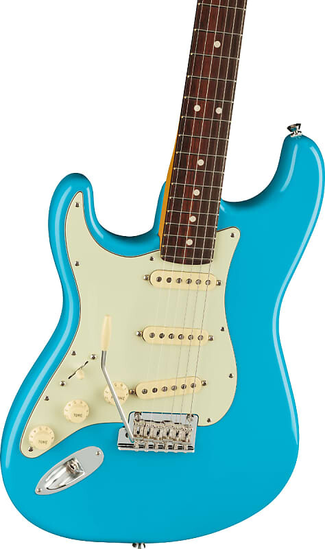 

Электрогитара Fender American Professional II Stratocaster Left-Handed. Rosewood Fingerboard, Miami Blue