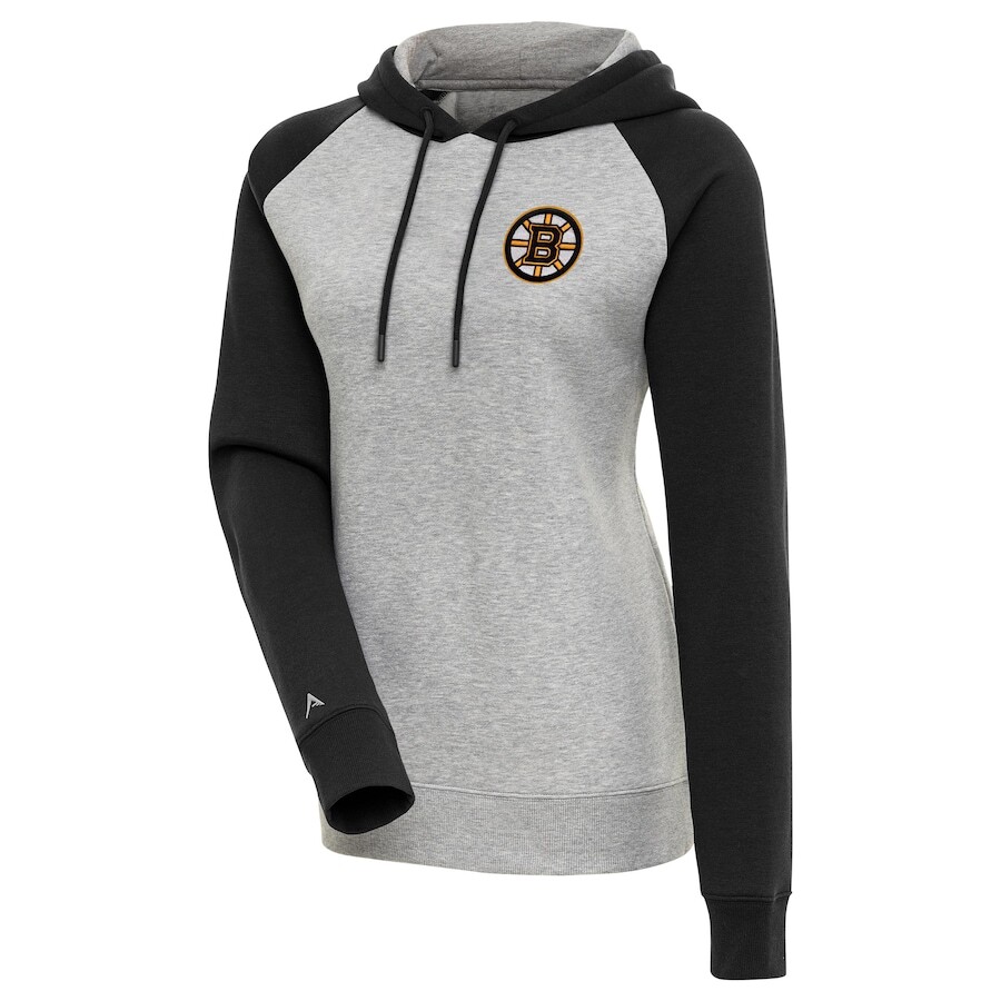 

Пуловер с капюшоном Antigua Boston Bruins, серый