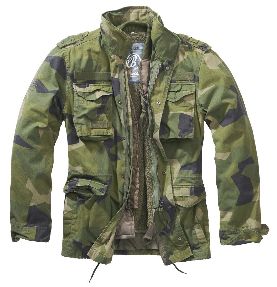 

Куртка Brandit Jacke M65 Giant Jacket, цвет Camouflage