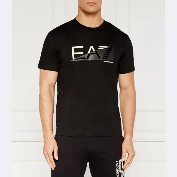 

Футболка стандартного кроя Ea7, черный