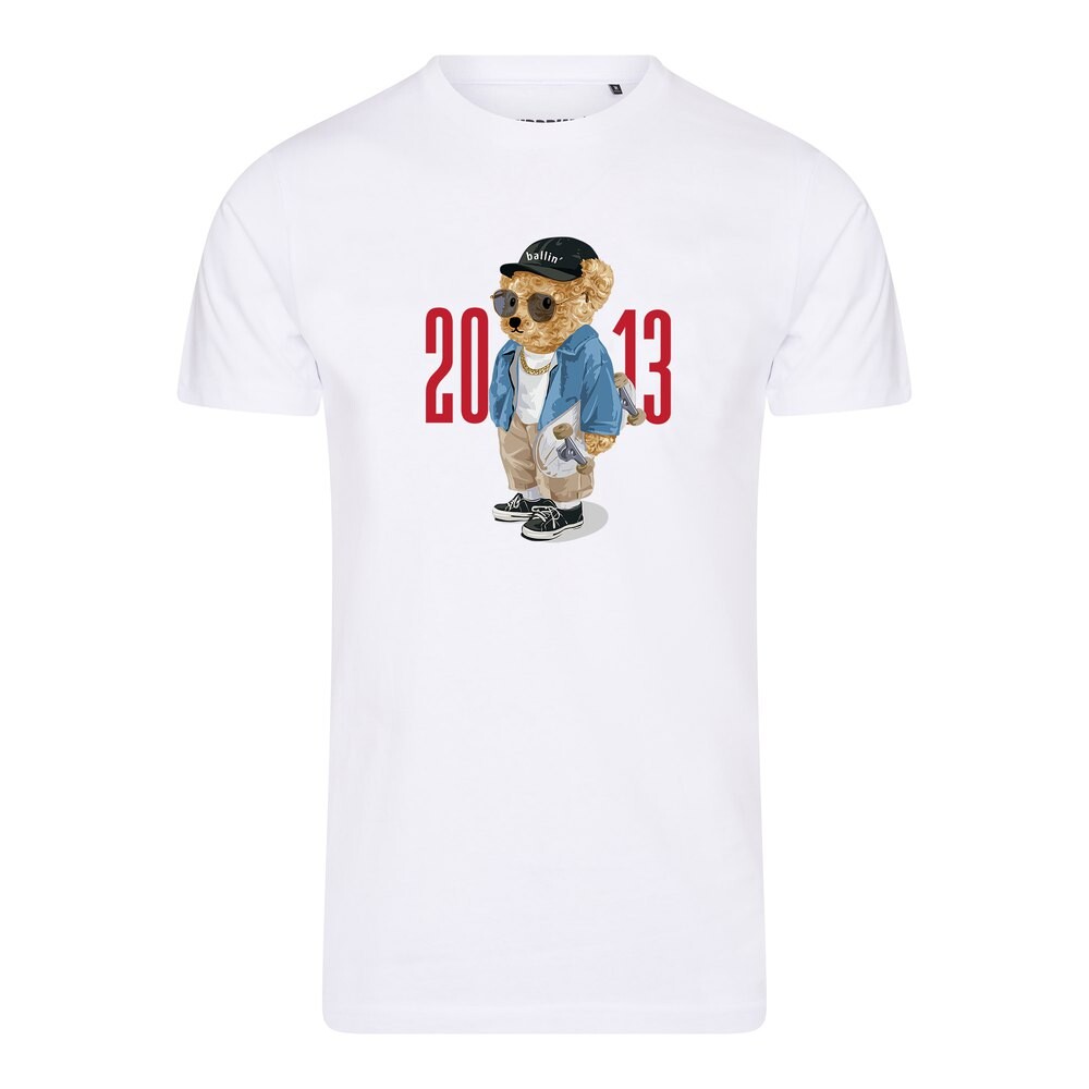 

Футболка Ballin Skater Bear, белый