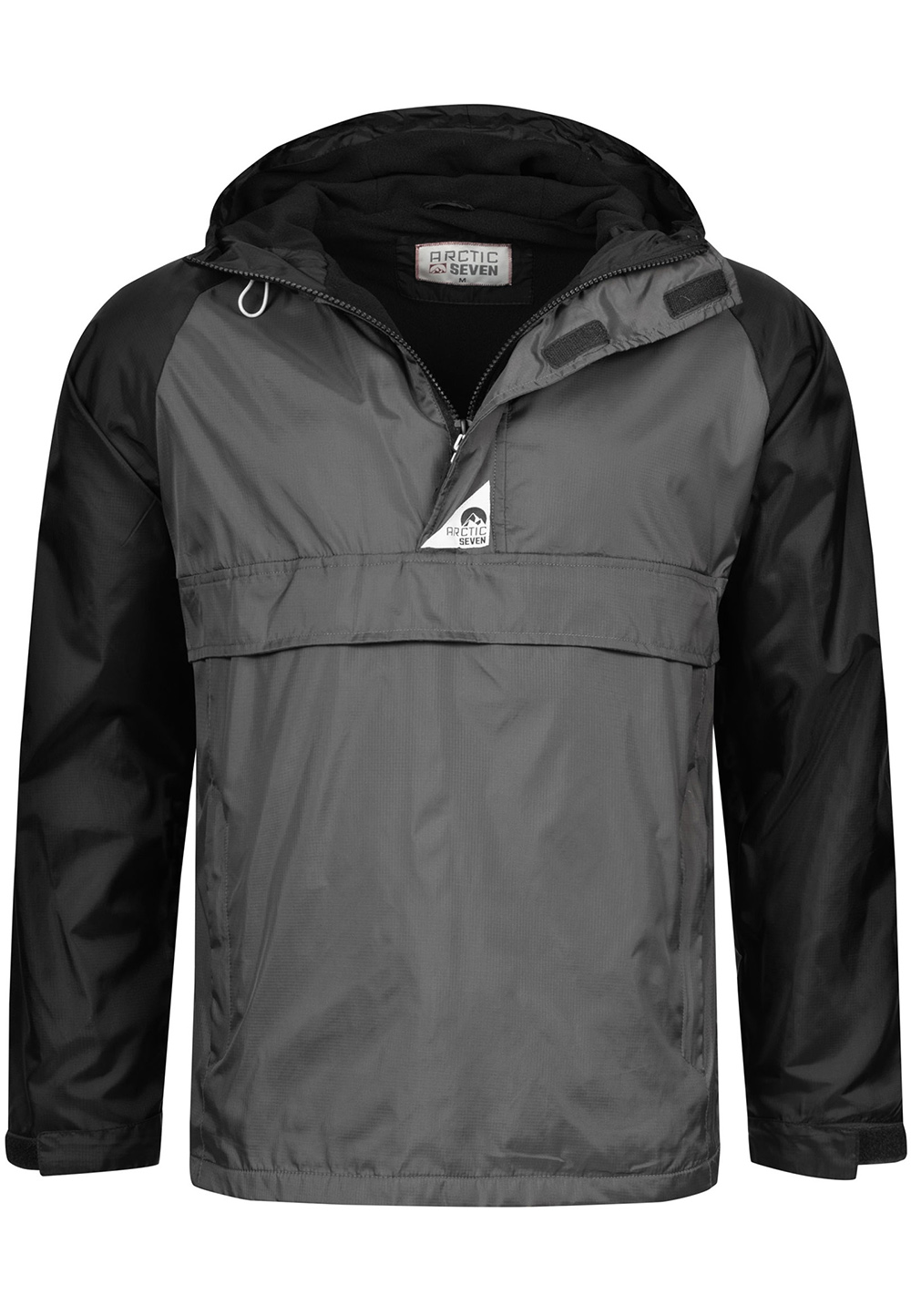 Дождевик Arctic Seven AS 324, темно серый флисовая куртка arctic seven as 325 темно серый