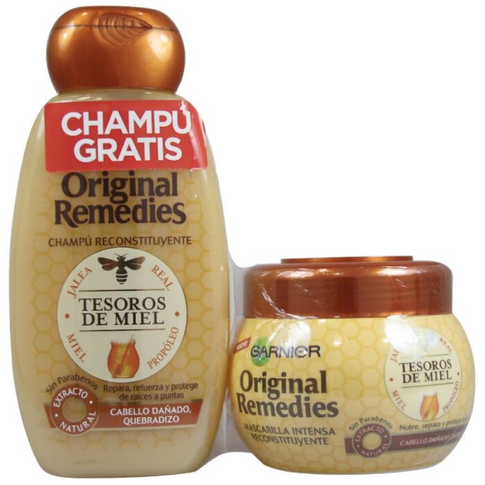 

Набор косметики Original Remedies Set Tesoros de Miel Garnier, Set 2 productos