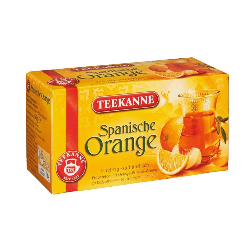 

Заварочный чайник Spanish Orange Country Tea фруктово-южный 50г Teekanne