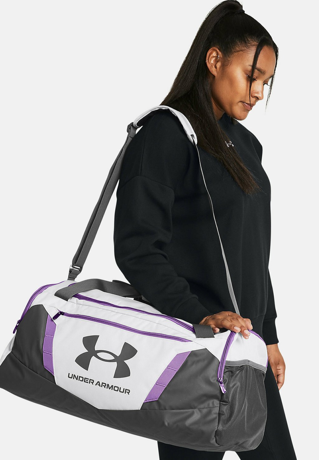 

Сумка спортивная UNDENIABLE 5.0 DUFFLE MD Under Armour, цвет halo gray