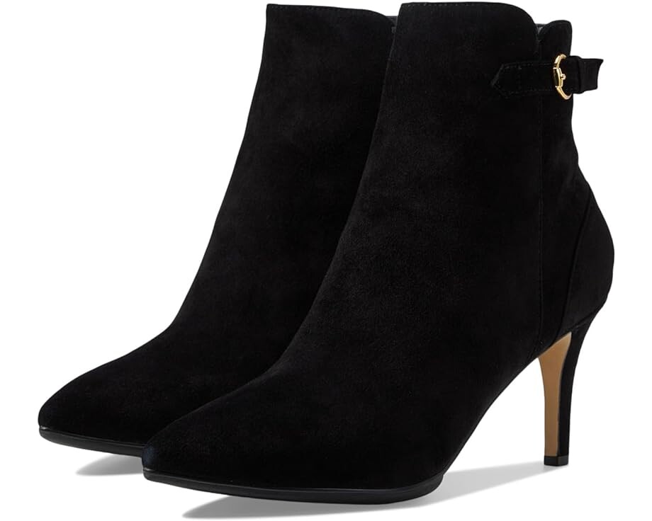 Ботинки Cole Haan Grand Ambition Vesper Bootie 75 mm, цвет Black Suede