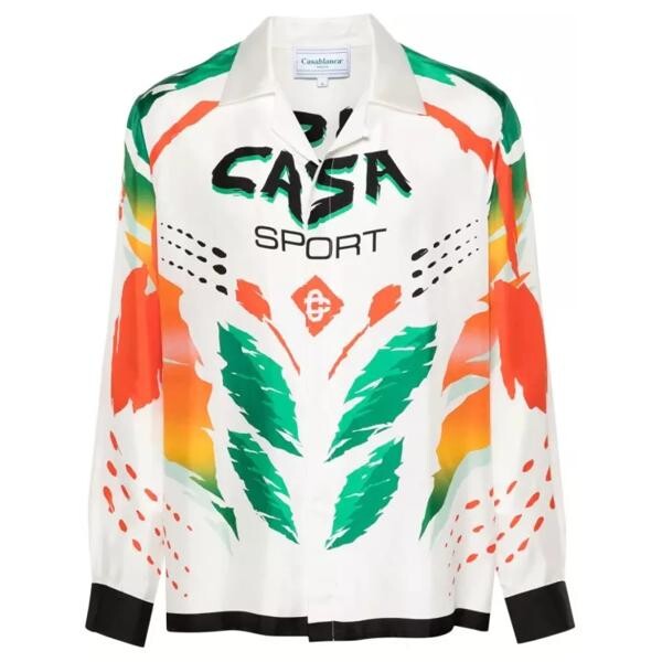

Футболка casa moto sport multicolor shirt Casablanca, белый